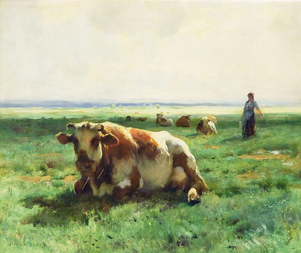 Cows at Pasture - Julien Dupre