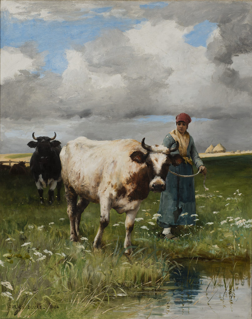 Watering Cattle - Julien Dupre