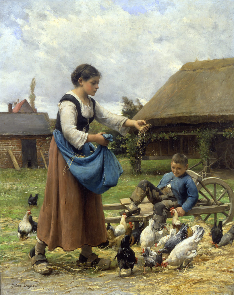 In the Farmyard - Julien Dupre