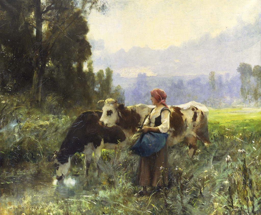 Looking After the Cows - Julien Dupre