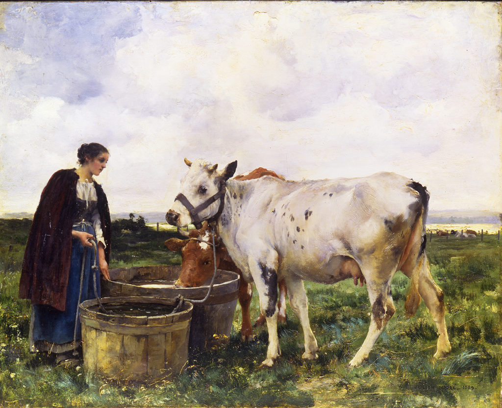 Watering the Cows - Julien Dupre