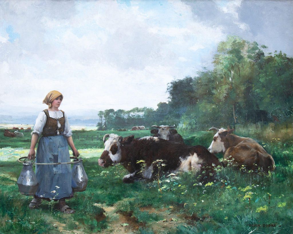 The Milk Maid - Julien Dupre