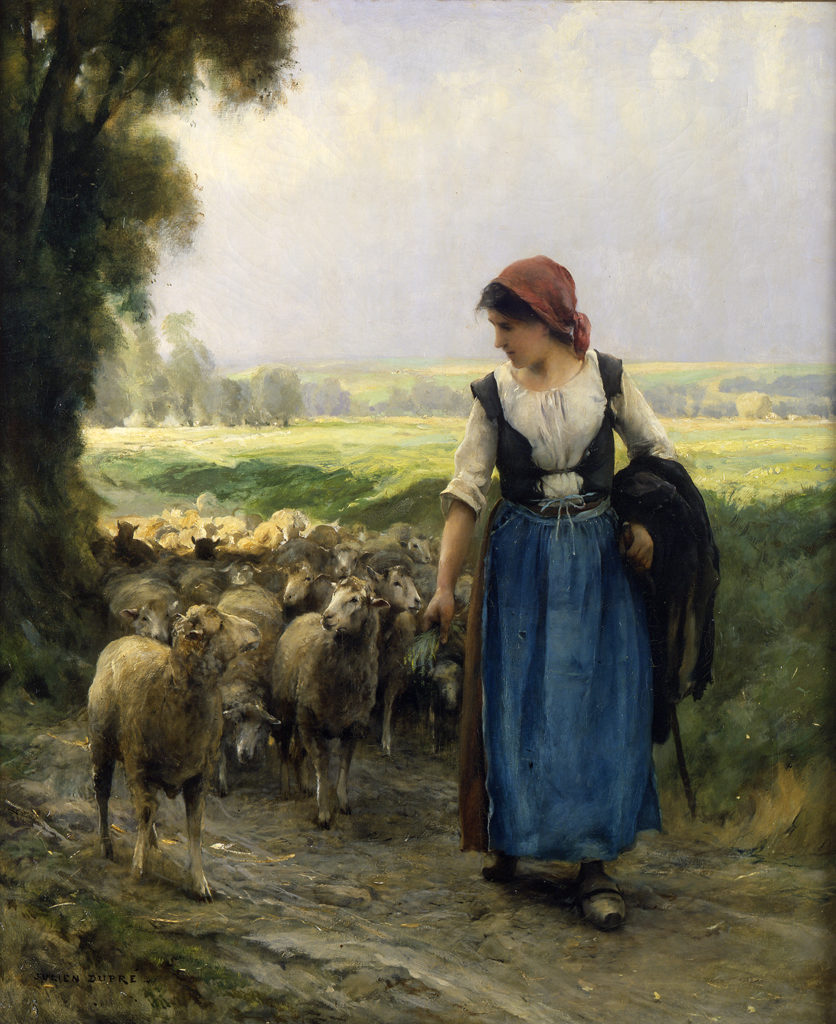 La Bergère (The Shepherdess) - Julien Dupre