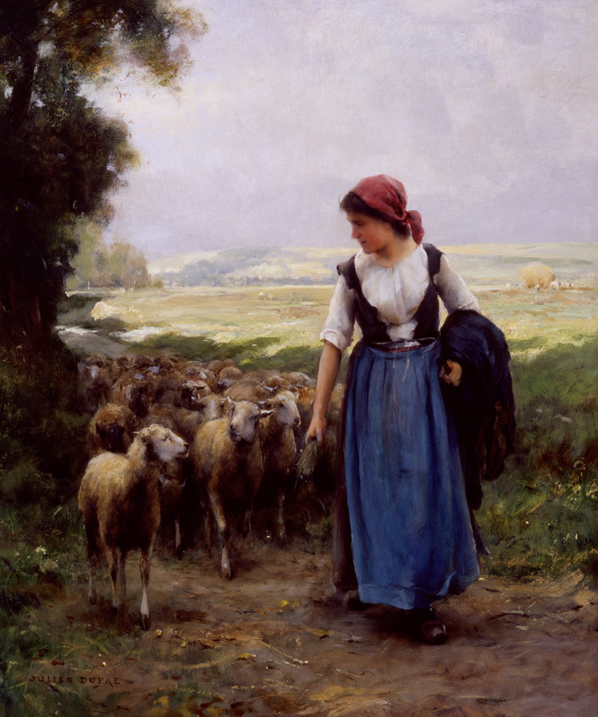 La Bergère (The Shepherdess) - Julien Dupre