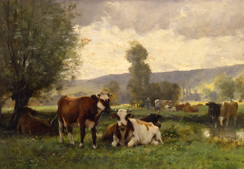 Vaches au Paturage - Julien Dupre