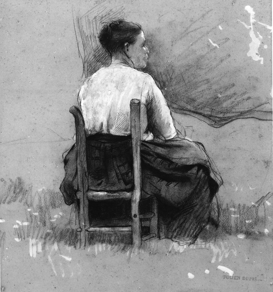 Femme Assise - Julien Dupre