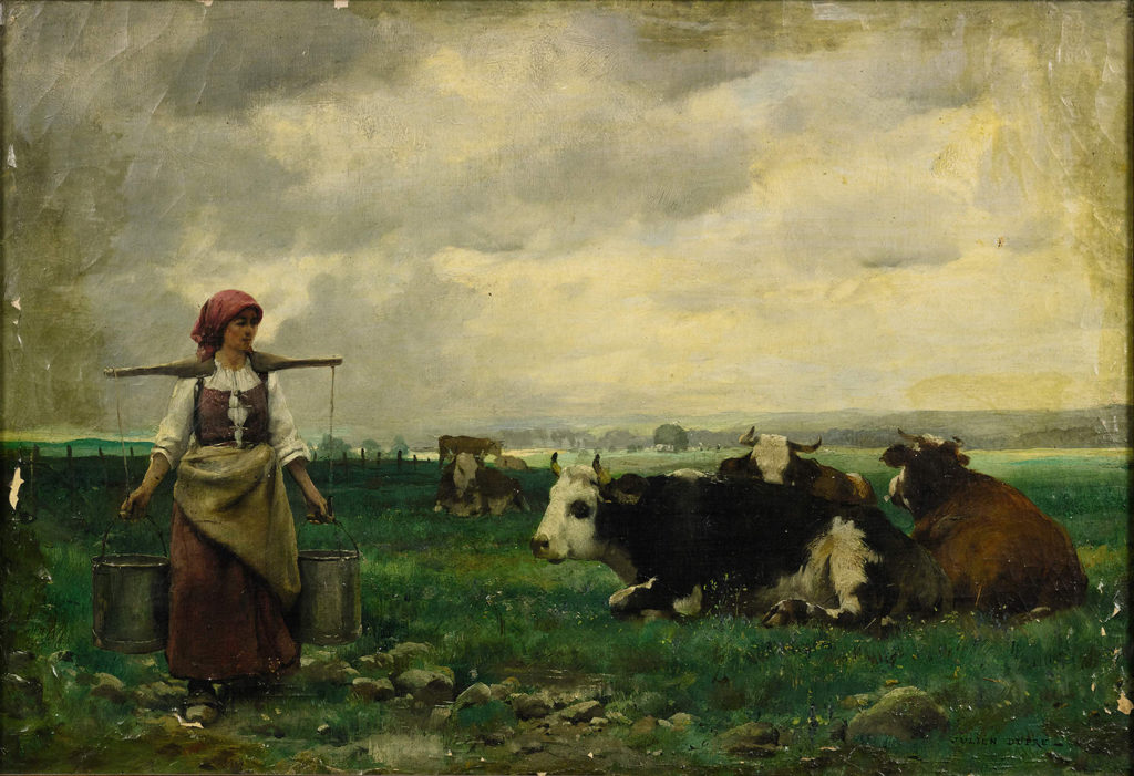 The Milkmaid - Julien Dupre