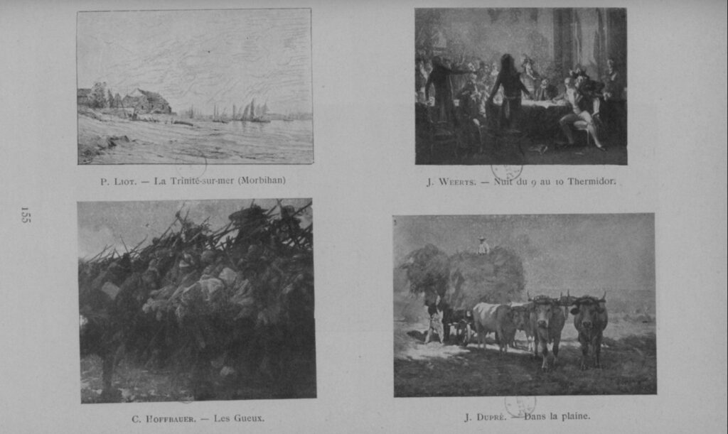 exhibition catalogue with an image of the painting